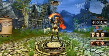 魔幻炫斗打击 3D即时页游《代号Flame》首曝