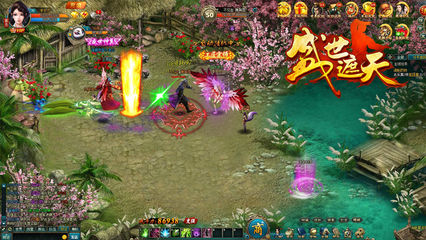 盛世遮天 沉浸式游戏场景与开服动态全解析